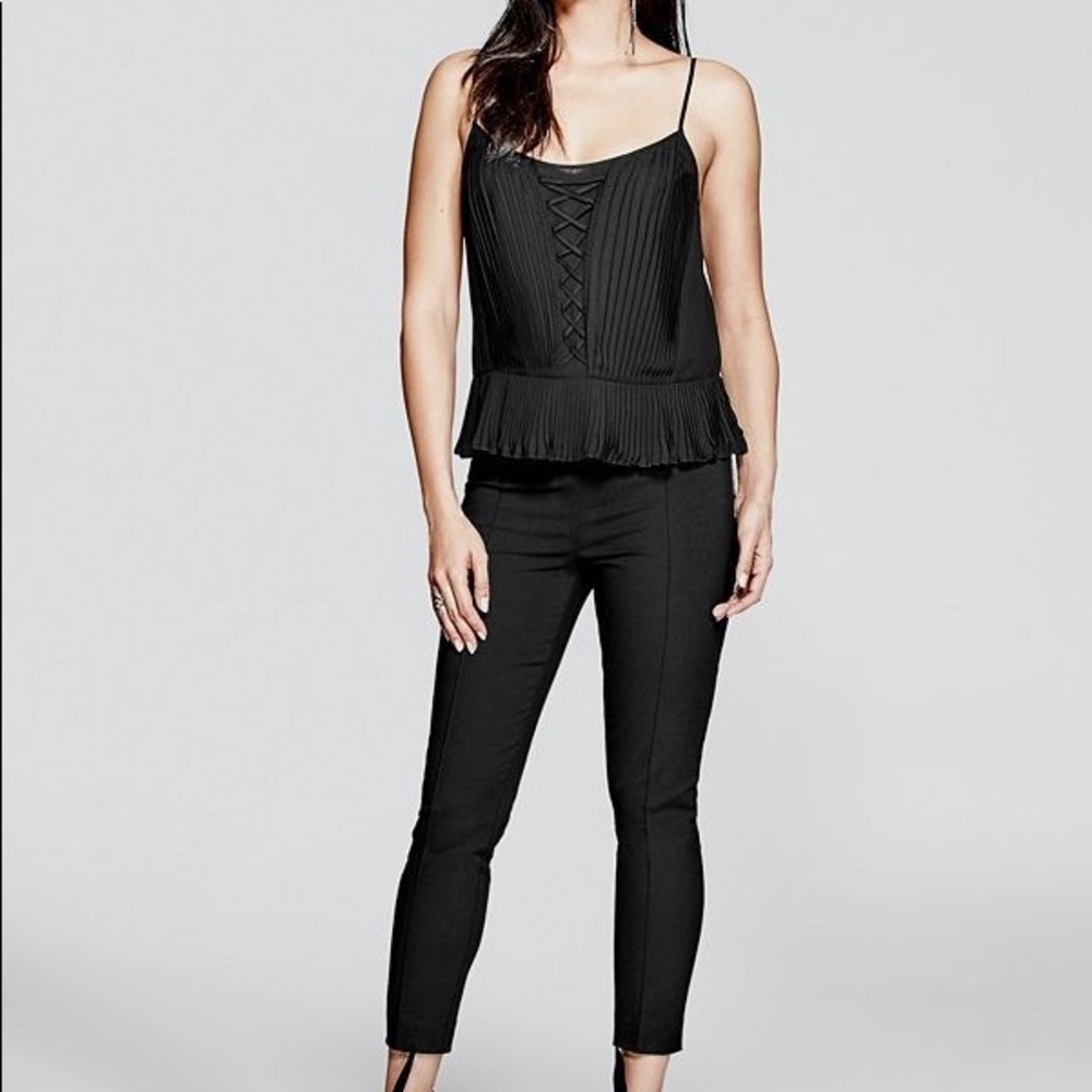 NWT Marciano Ruffle Tank Size XS